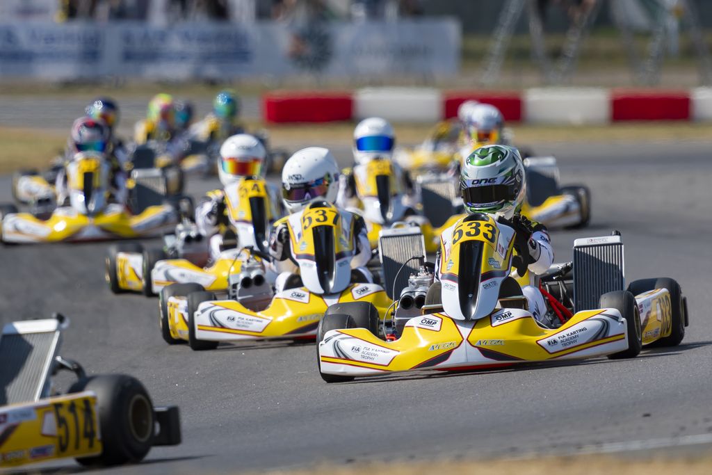 Er du DASUs og Danmarks næste kører i FIA Karting Academy Trophy?
Romeo Haagh til FIA Karting Academy Trophy på Rødby Karting Ring 2023
(Foto: Kristian Rasmussen)
